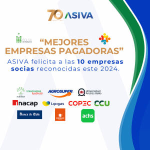 Lee más sobre el artículo Diez empresas y organizaciones socias de ASIVA fueron destacadas como las »Empresas Mejores Pagadoras»