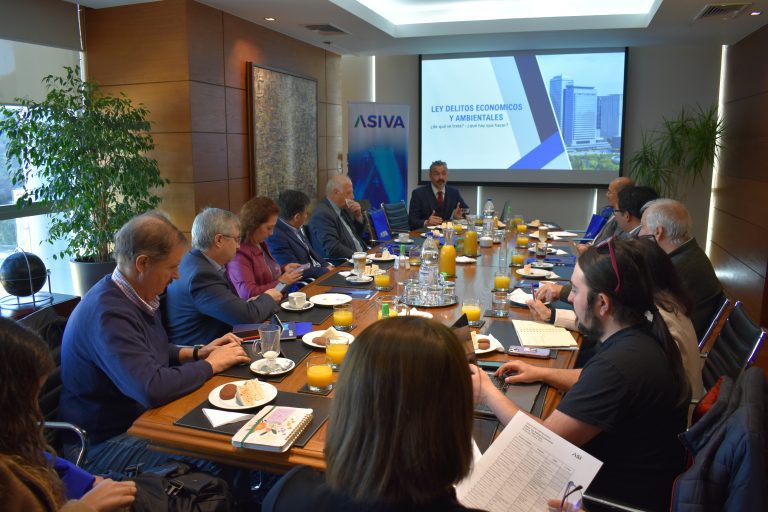 ASIVA organiza desayuno empresarial para analizar la nueva Ley de Delitos Económicos