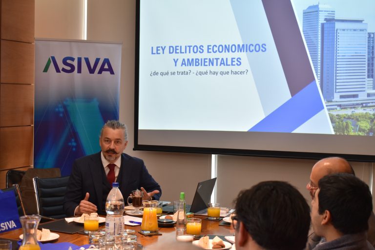 ASIVA organiza desayuno empresarial para analizar la nueva Ley de Delitos Económicos