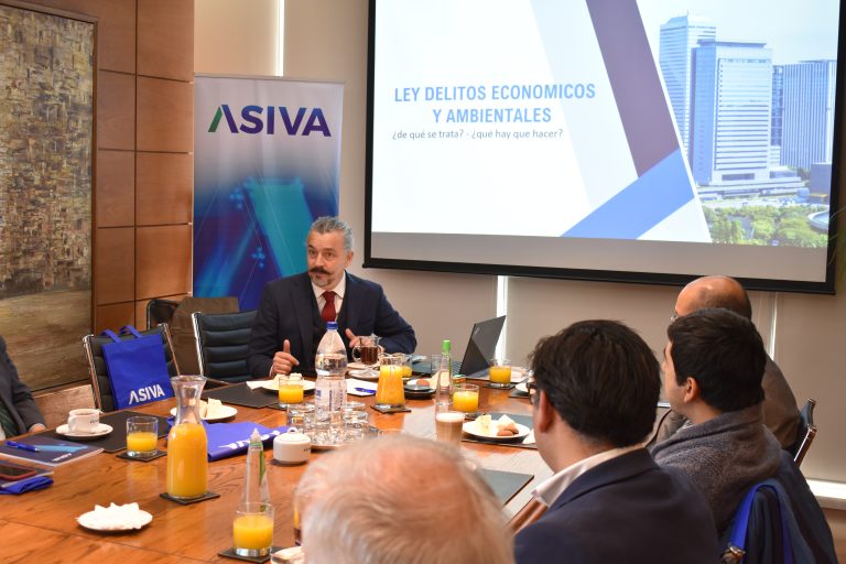 ASIVA organiza desayuno empresarial para analizar la nueva Ley de Delitos Económicos