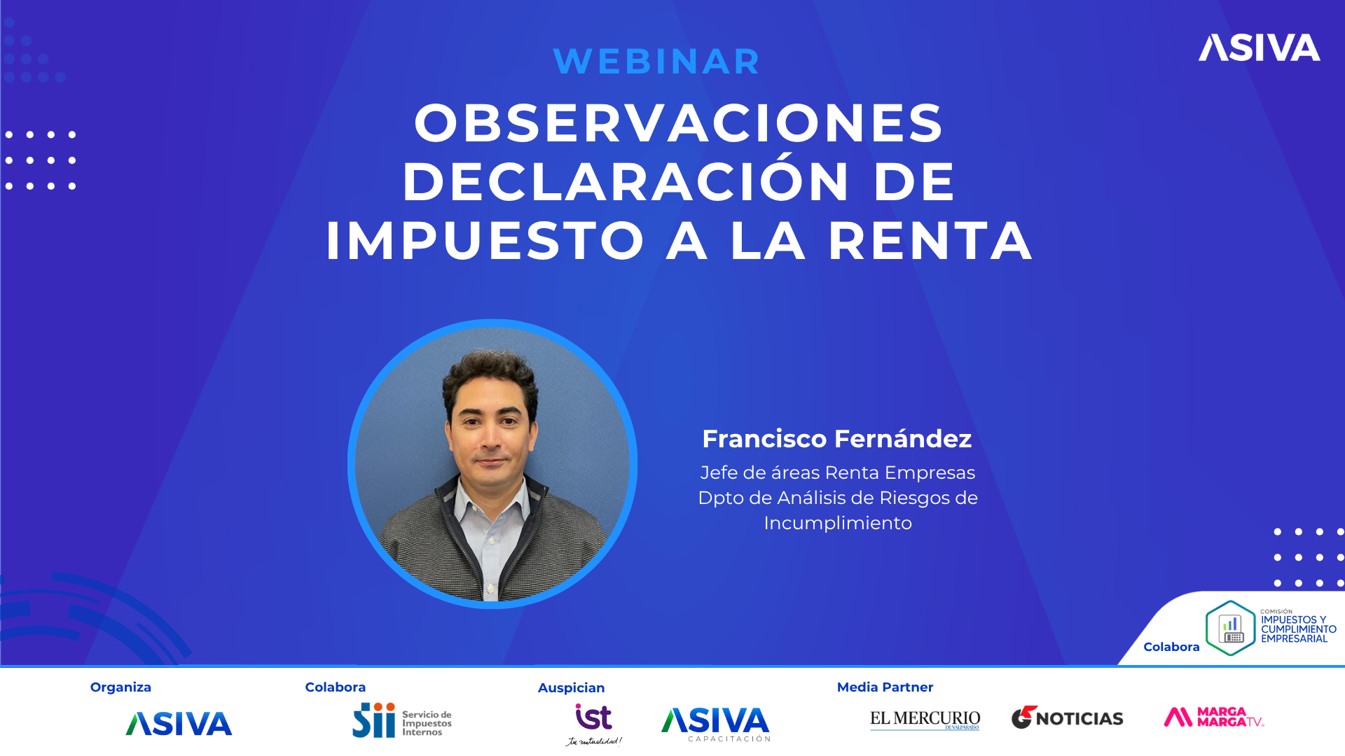 Vídeo auspiciadores Webinar Impuestos